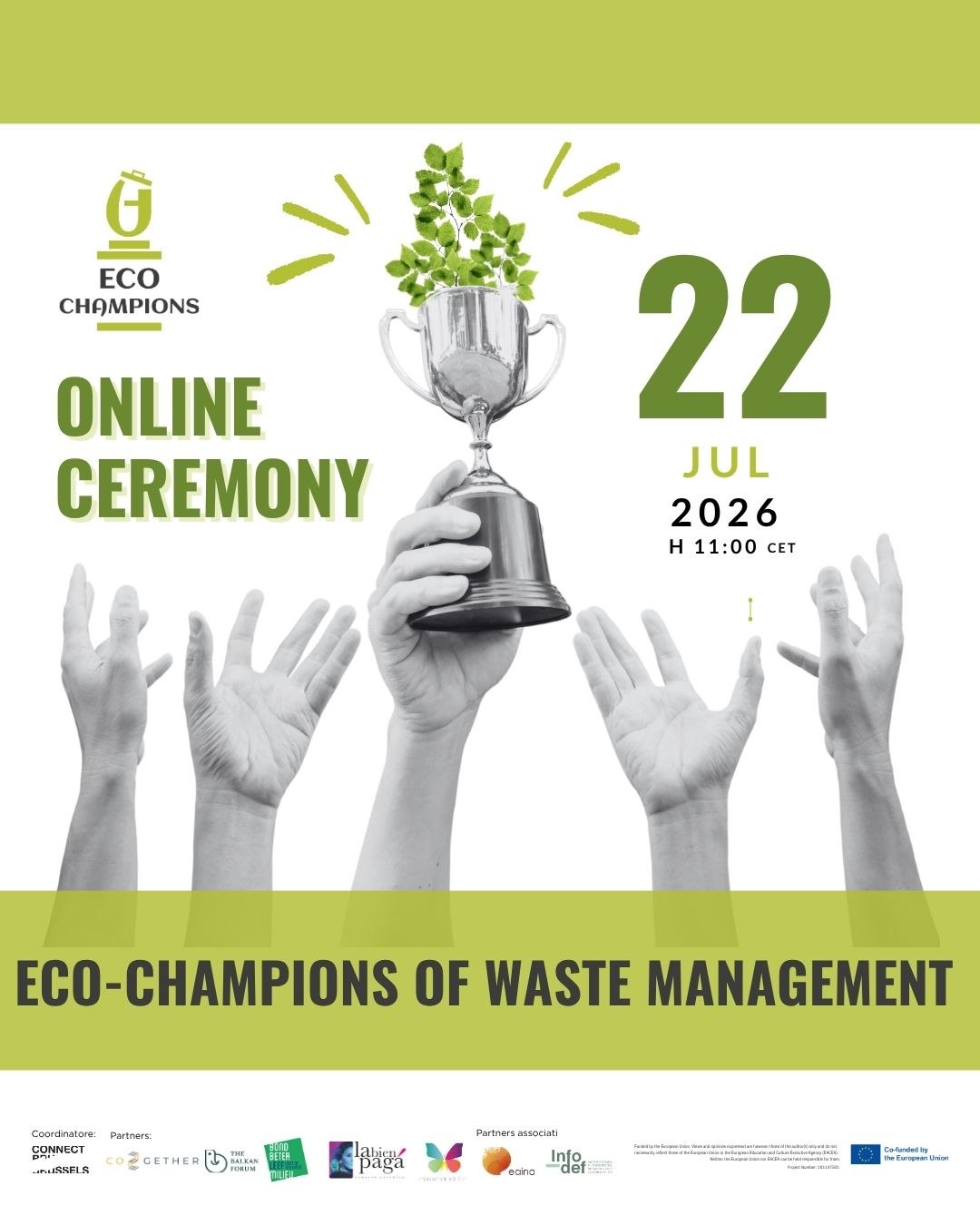 Join us for the ECO-CHAMPIONS Online Ceremony!